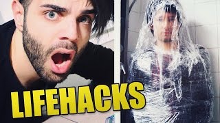 13 GENIALE LIFEHACKS feat EMRAH  Julien Bam [upl. by Aneleasor]