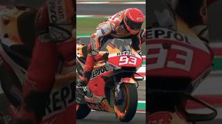 Marc Marquez is no ordinary rider though 💪🤯 EmiliaRomagnaGP 🏁 MotoGP MM93 racing motorcycle [upl. by Emarej]