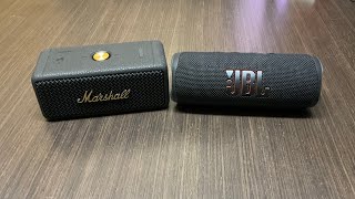 Marshall Emberton 2 vs Jbl Flip 6 sound comparison [upl. by Magnolia412]