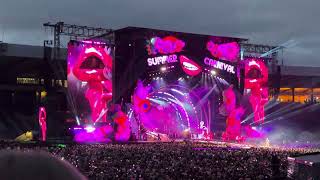 Pink  Blow me one last kiss live at Hampden Park Glasgow 290624 [upl. by Ahtinak]