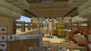 Como hacer un establo para kanguros en minecraft [upl. by Ernaline]