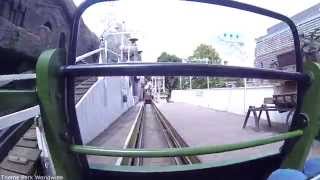 Rutschebanen Front Row On Ride POV  Tivoli Gardens [upl. by Rafa459]