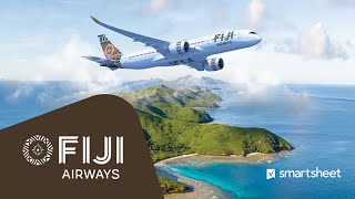 Fiji Airways peaks efficiency continuing its decadelong Smartsheet journey [upl. by Akirdnuhs]