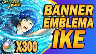 Fire Emblem Heroes  300 Orbes INVOCAR IKE Banner Emblema [upl. by Udale]