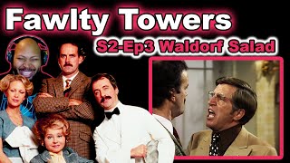 Fawlty Towers Season 2 Episode 3 Waldorf Salad Reaction [upl. by Anneirb]