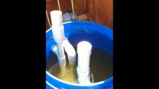 Cleaning out pond DIY sampg filter sand amp gravel [upl. by Siana137]