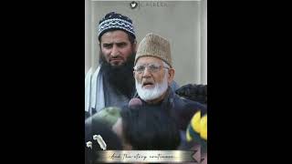 Syed Ali Gilani Syed Ali Shah Geelani Syed Ali geelani Kashmir Resistance [upl. by Acisseg]