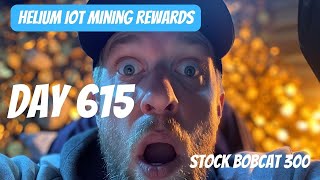 Helium Crypto Miner Earnings Update  Dec 18 2023 Day 615  Mining IOT Using Stock Bobcat 300 [upl. by Shelden]