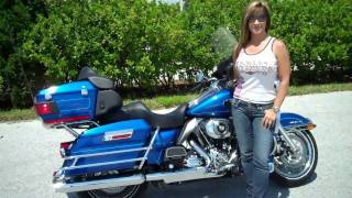 2009 FLHTCU ULTRA CLASSIC ELECTRA GLIDE HARLEYDAVIDSON For Sale Used Pre Owned Orlando Tampa [upl. by Anaytat]