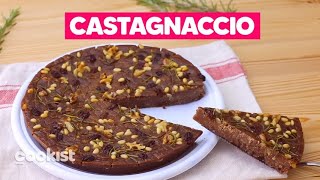 CASTAGNACCIO la ricetta ORIGINALE del gustoso dolce AUTUNNALE 🌰😍 [upl. by Oryaj]