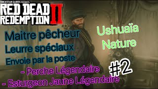 POISSONS LEGENDAIRE 1  100   RED DEAD REDEMPTION 2 ASTUCE PÊCHE LÉGENDAIRE [upl. by Ssitruc]