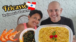 PROVANDO FRICASSE DE CAMARÃO PARAENSE [upl. by Nainatrad]