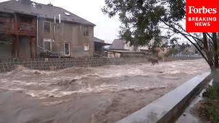 Major Flooding Continues In Poland Austria And The Czech Republic Amidst Heavy Rainfall [upl. by Ayotak847]