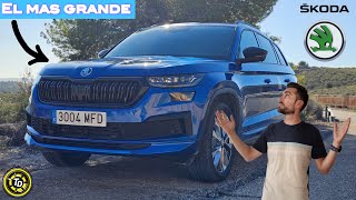 Skoda KODIAQ 15 TSI SPORTLINE 2024 El SUV más GRANDE de Skoda TOP DRIVERS [upl. by Denae]