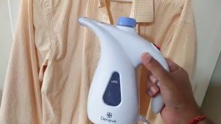 Product Review  Portable Garment Steamer by Deneve [upl. by Muns]