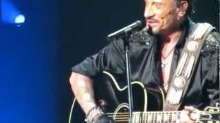 JOHNNY HALLYDAY  TES TENDRES ANNEES  GENEVE ARENA 2012 [upl. by Norahs]