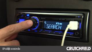 Alpine CDE143BT Car CD Receiver Display and Controls Demo  Crutchfield Video [upl. by Ikkir]