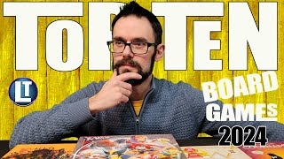 My Top 10 Board Games of ALL TIME in 2024 [upl. by Ronen]