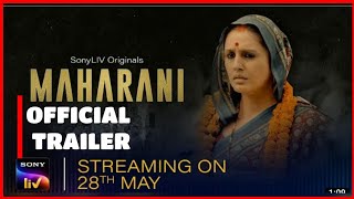 Maharani Official Trailer  SonyLIV Originals  Huma Qureshi  28th May  Maharani Web Series [upl. by Nosac]