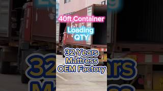 Fit 452 mattresses in one containercompressed mattress profits mattressfactory globalshipping [upl. by Aronas282]