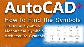 AutoCAD Tutorial  Understanding Blocks and SymbolsHow to find symbols from AutoCADBy JastGIS [upl. by Ribaudo191]