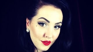 Classic Pinup Makeup Tutorial  For The Ultimate 1950s Vixen [upl. by Royden]