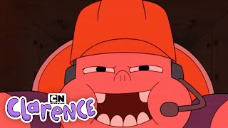 Tiny Piggie Hatch  Clarence  Cartoon Network [upl. by Htenek]