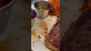 Medium Well USDA Ribeye Steak 🥩 subscribe trending trendingshorts youtubeshorts shorts asmr [upl. by Arriat]