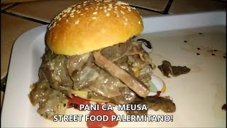 Palermo Street Food  Pane Cà Meusa [upl. by Aedni]