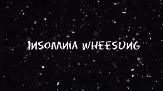 輝晟WheesungInsomnia（失眠症）韓中 [upl. by Notsae667]