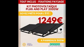 Panneaux Solaires Mater France [upl. by Tocci]