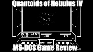 Quantoids of Nebulus IV  1987  MSDOS Game Review [upl. by Dahle]