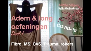 Ademhalingsoefeningen DEEL 1  Fibro MS CVS trauma depressie rokers zusterMalikaLithgow [upl. by Icat263]