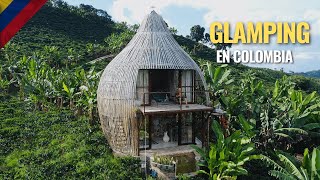 Un glamping ÚNICO en Colombia 🛖🇨🇴 [upl. by Aitret]