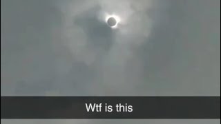 This Was Spotted Next To The Eclipse 😳 [upl. by Crystal]