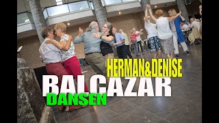 DANSEN VOOR SENIOREN OP BALCAZAR  HERMAN amp DENISE LIVE MUZIEK [upl. by Sommers]