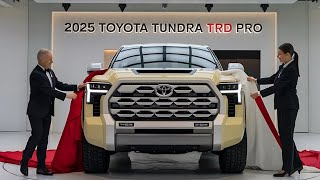 2025 Toyota Tundra TRD Pro Review  OffRoad Power and Innovation [upl. by Christye]