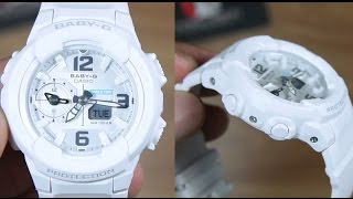 CASIO BABYG BGA2307B WHITE  UNBOXING [upl. by Derwood107]