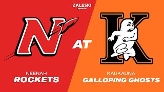 Neenah at Kaukauna  2023 WIAA Boys Basketball [upl. by Balliol]