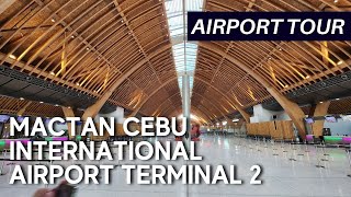 TOURING THE MACTAN CEBU INTERNATIONAL AIRPORT TERMINAL 2  Airports and Places of Aviation [upl. by Roth678]