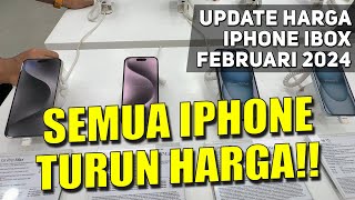 Update Harga iPhone iBox Februari 2024  Turun Harga Lagi [upl. by Atsocal582]