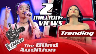 Pranirsha Thiyagaraja  Rowdy Baby  Blind Auditions  The Voice Teens Sri Lanka [upl. by Tigirb]