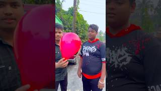 So how does a ballon inside blast works  Bengali mini blog 😱 shorts [upl. by Rainie]