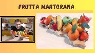 Frutta Martorana  Ricetta Pasta di Mandorle  Pasta Reale [upl. by Yartnod]