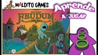 Feudum  Cómo se juega  Reseña  Juego de Mesa [upl. by Anihsit]