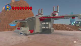 Quinjet  Captain Marvel  Lego Worlds [upl. by Tiffani539]