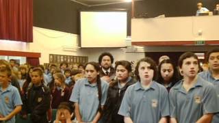 Waihi College WaiataMOV [upl. by Mcallister]