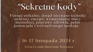 Pierwsza edycja Warsztatów „Sekretne kody” 1617 listopad Warszawa ul Wodzirejów 3 [upl. by Yeltneb]