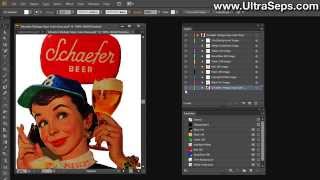 Printing Photoshop Color Separations With Illustrator [upl. by Kristin650]