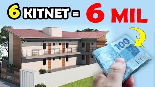 COMO FAZER 6 KITNET PEQUENAS com GARAGEM gastando POUCO DINHEIRO [upl. by Namyh]